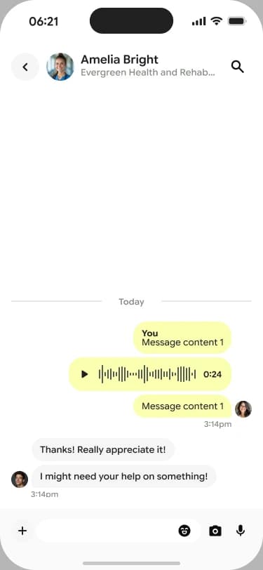 New chat thread with a scheduler